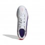 Adidas F50 Hyperfast Club IN J - Branco/Roxo/Rosa